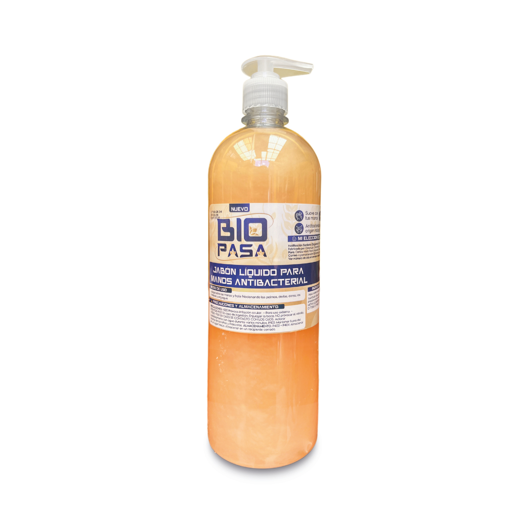 Jabón para manos antibacterial ecológico