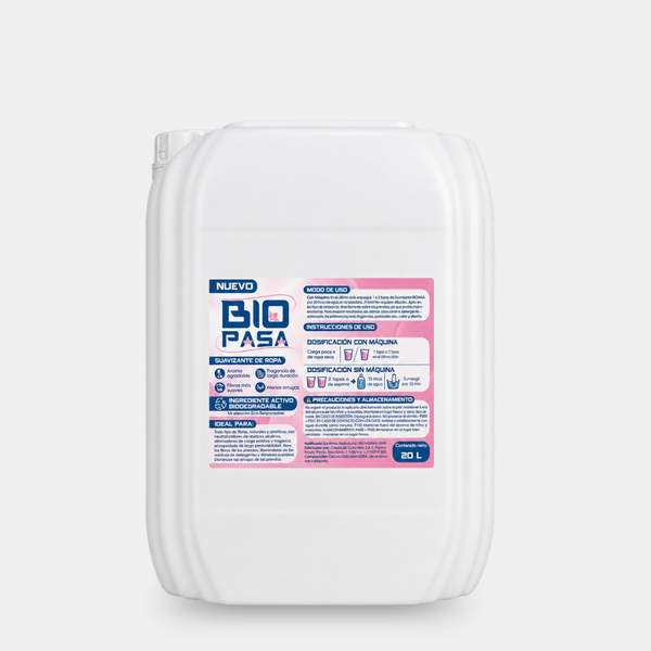 SUAVIZANTE DE ROPA  ECOLÓGICO 20.000ML